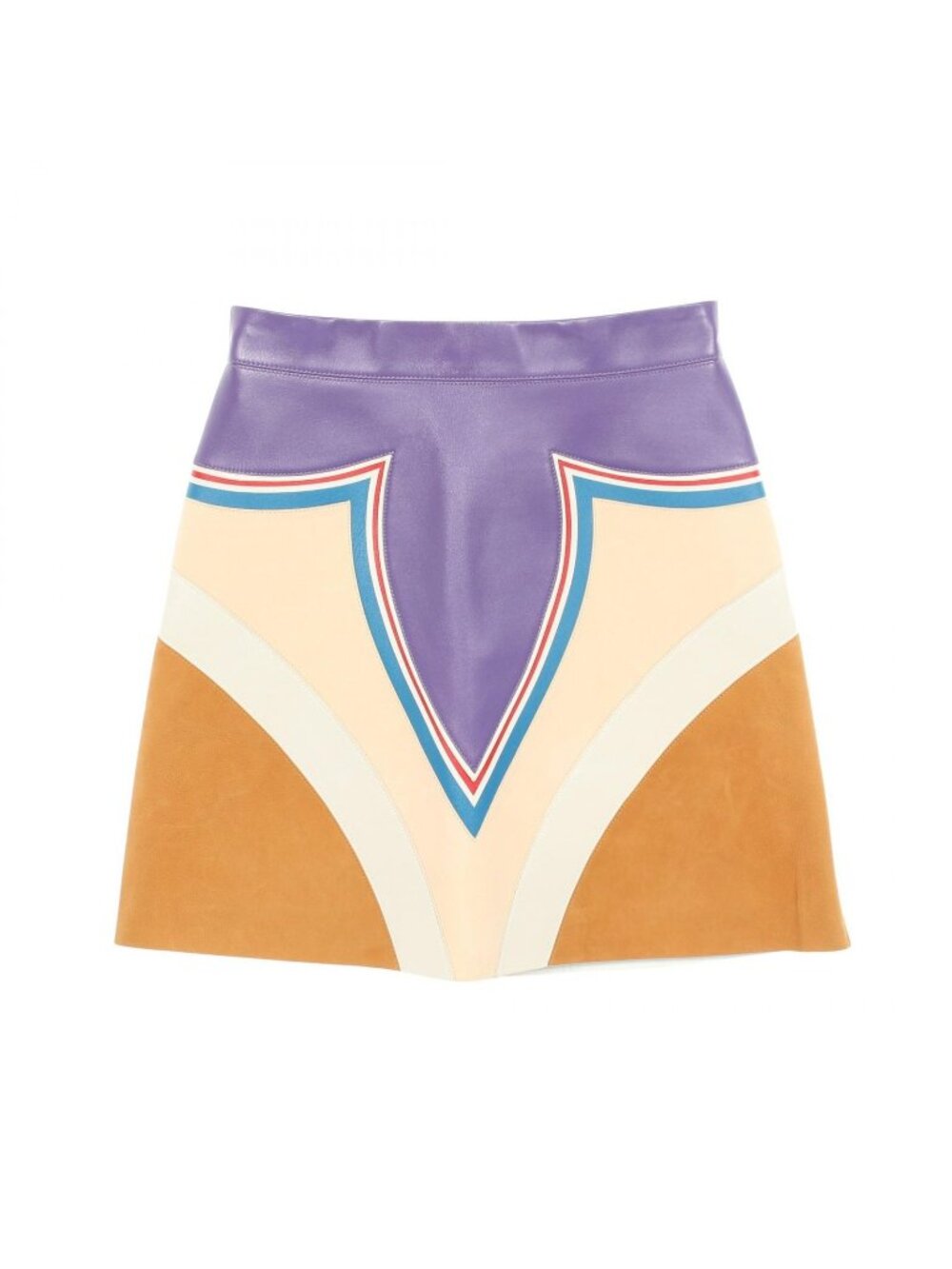 Louis Vuitton Skirt Suede Switch Leather